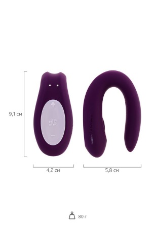 Satisfyer Double Joy (управление со смартфона) - парный вибратор